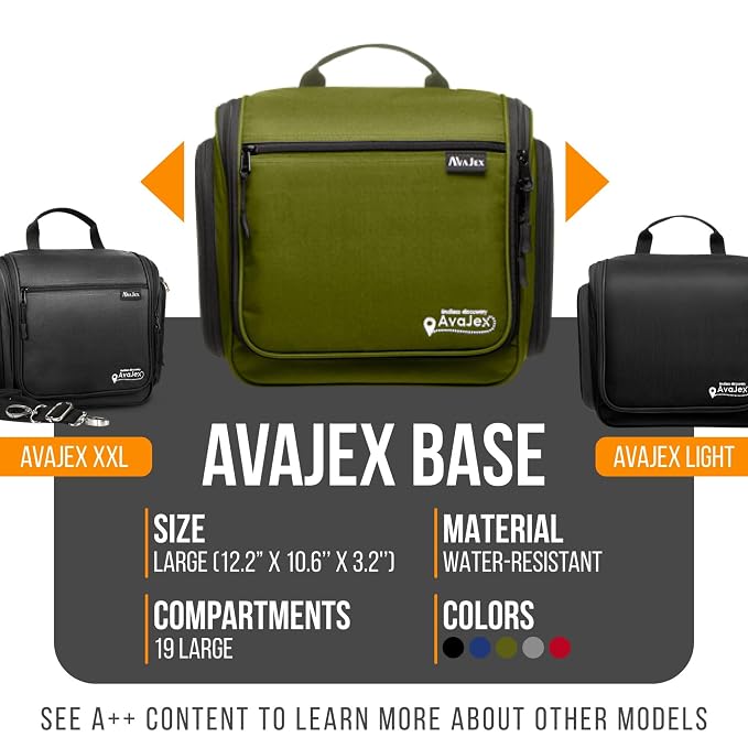 Travel Toiletry Bag for Men and Women - Image 2