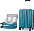 Hanke 26 Inch Large Luggage Suitcase Top Opening Aluminum Frame Tsa Luggage by Hanke