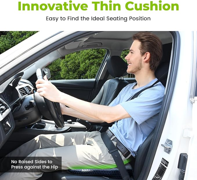Soft Dense Memory Foam Car Seat Cushion - Image 3