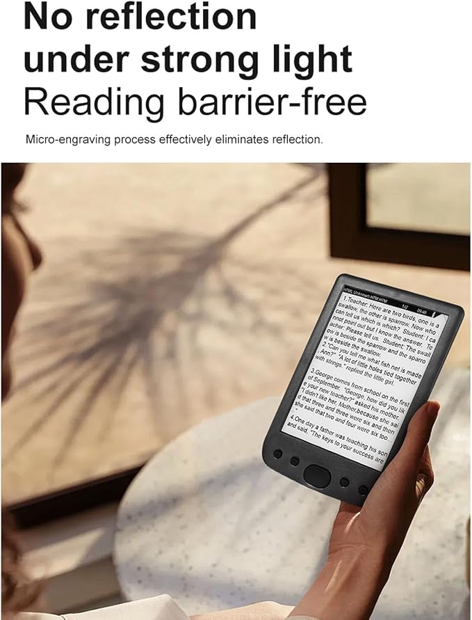 Yoidesu 6 Inch E Reader Digital Reader Electronic Book Reader - Image 4