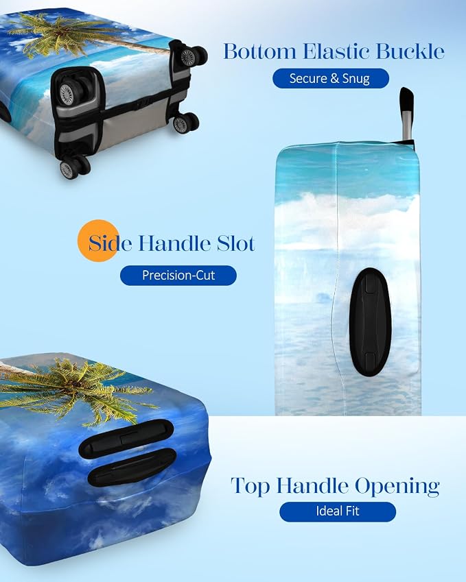 Slohif Luggage Cover for Suitcase Tsa Approved Protector - Image 5