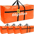 4 Pcs 66 Gallon Large Moving Bags by Clysee