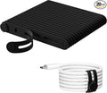 20Pcs Nearockle Reusable Cable Ties, Adjustable Silicone Cord Organizer Small by ELECTRONICSORGANIZATION