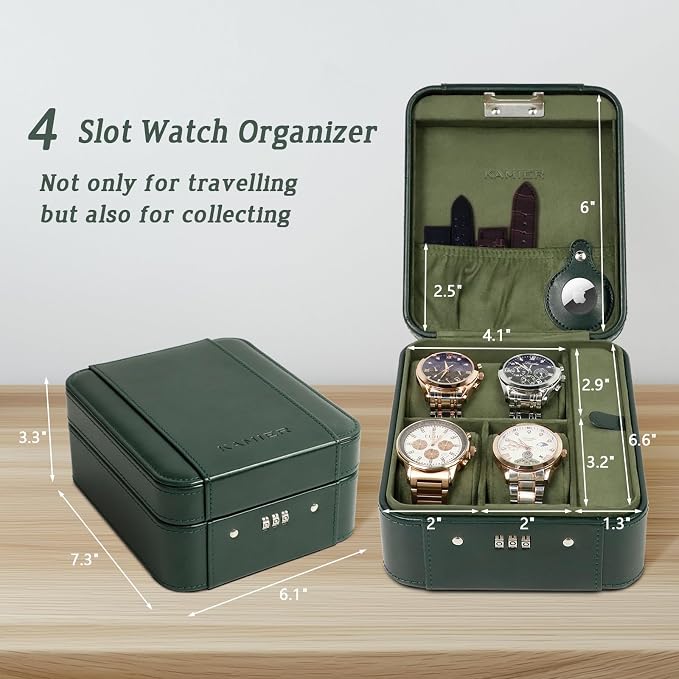 KAMIER Watch Case with Combination Lock - Image 6