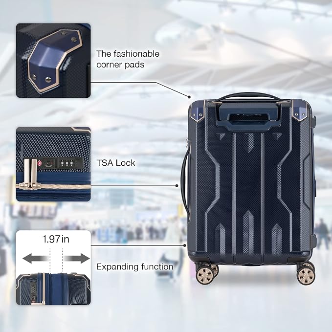 LEGEND WALKER SPATHA Hardside Expandable Luggage, 5109-60-MC - Image 4