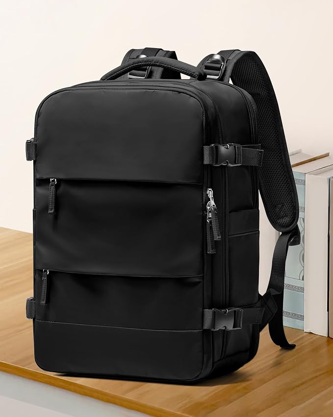 coowoz Large Travel Backpack For Women Men, Carry On Backpack Flight Approved - Image 2
