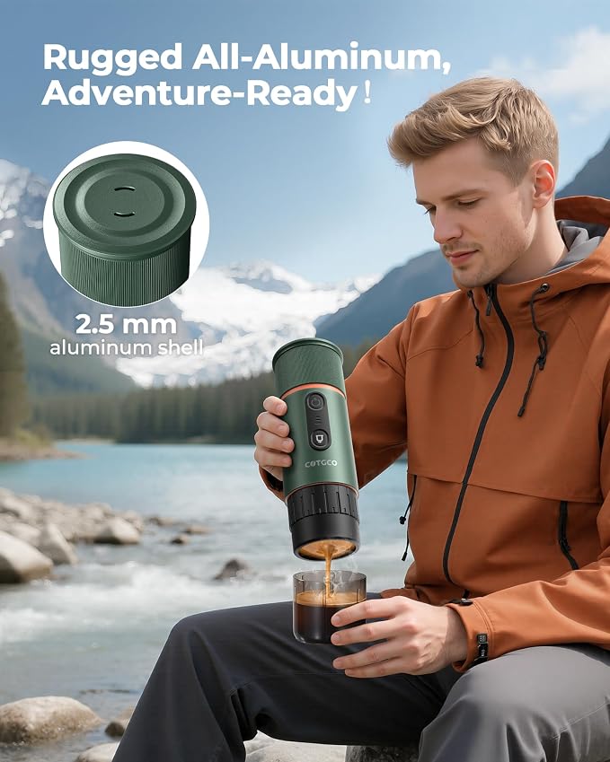 Portable Espresso Coffee Maker, Travel Coffee Maker - Image 2
