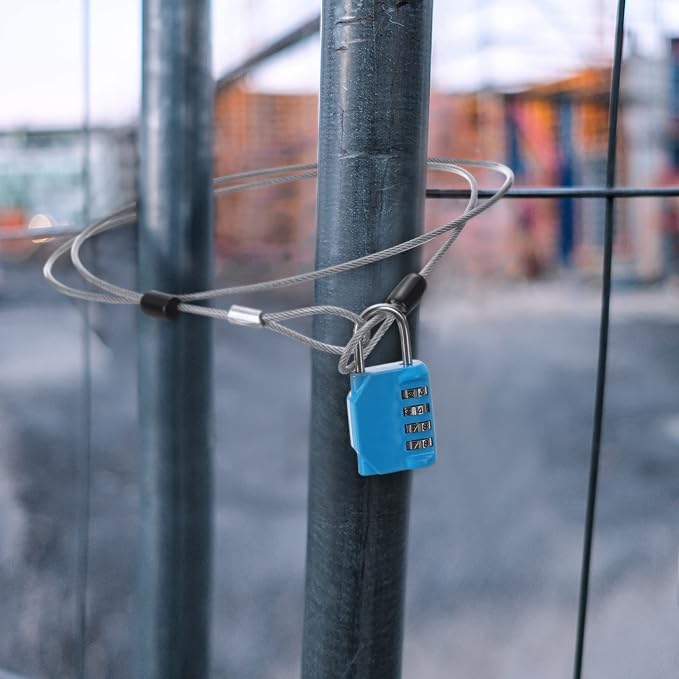 12 Pack Security Cable Luggage Lock - Image 5