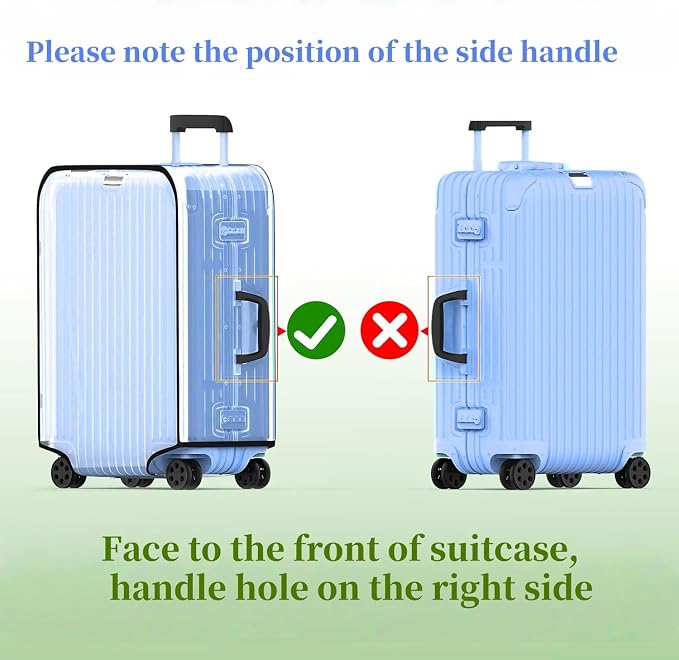 Luggage cCover Protector Clear PVC Suitcase Covers - Image 6