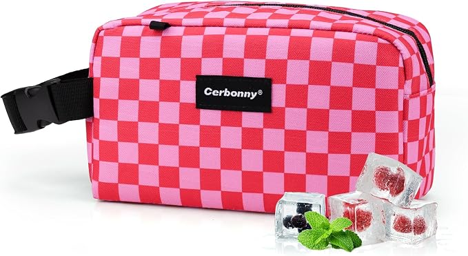 Freezable Lunch Bag, Freezable Snack Bag, Mini Cooler Bag by Cerbonny