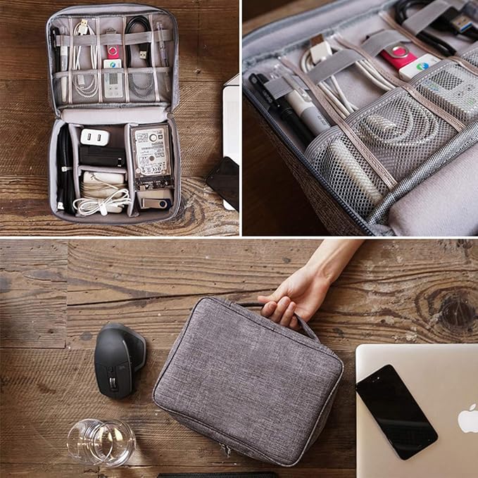 Electronics Organizer, OrgaWise Electronic Accessories Bag Travel Cable - Image 7