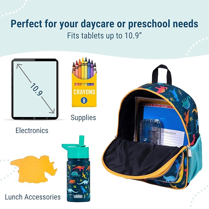 Wildkin 12-inch Kids Backpack – Padded, Adjustable - Image 5