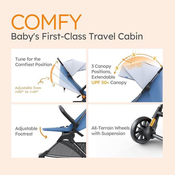 MAMAZING Ultra Air X Travel Stroller - Image 5