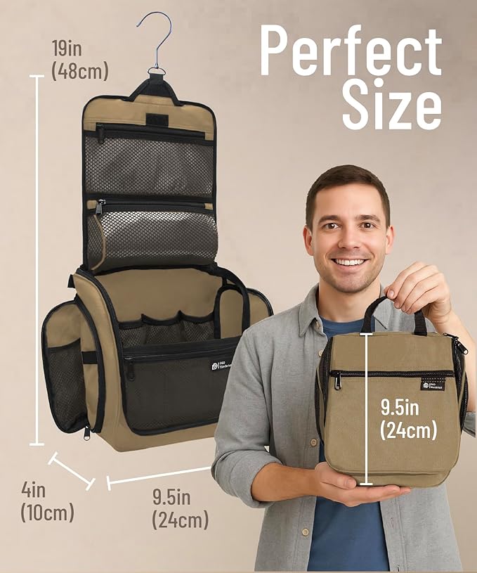 D&D Hanging Travel Toiletry Bag - Image 2