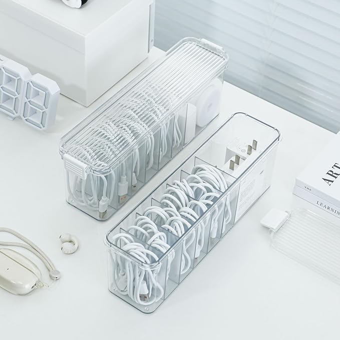 Yesesion Plastic Cable Organizer Box - Image 7