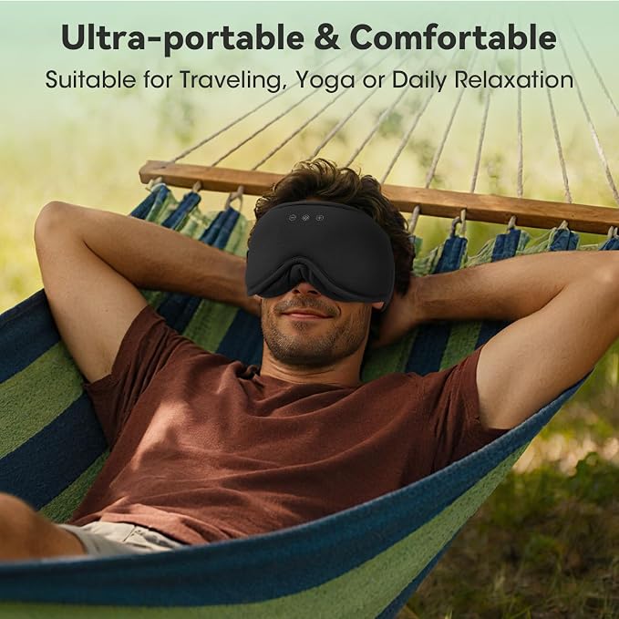 3D Bamboo Cotton Sleep Mask - Image 8