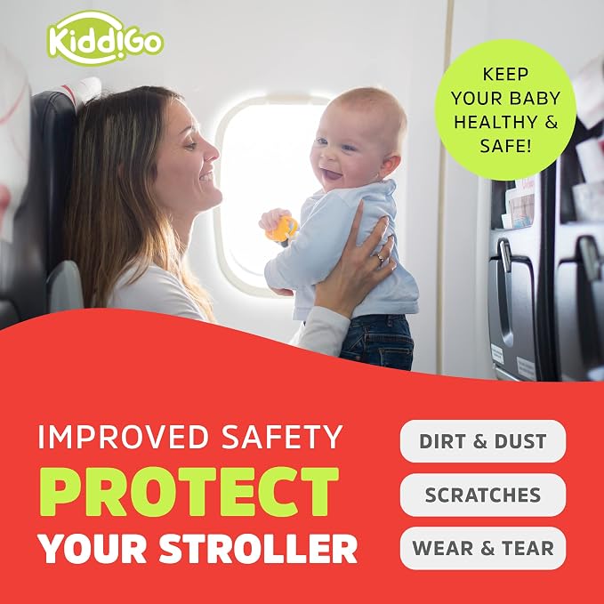 KiddiGo Umbrella Stroller Bag for Airplane Travel, Fits Most Standard Umbrella - Image 5