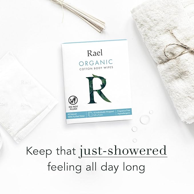 Rael Organic Cotton Wipes - Image 5