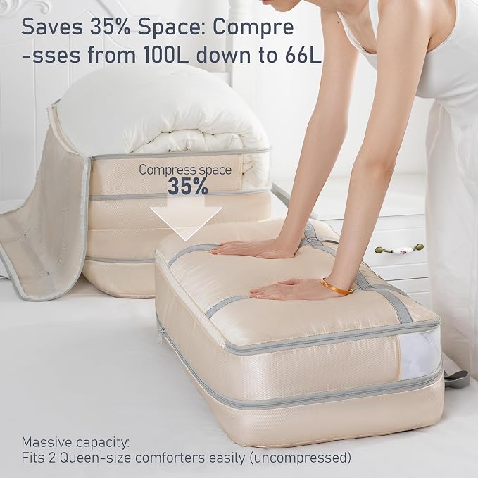 DIMJ Large Comforter Storage Bag - Image 2