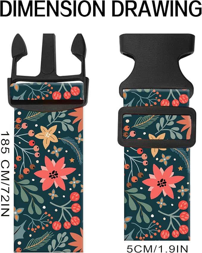 Luggage Straps for Suitcases, Adjustable Travel Belt, Durable Wide Luggage Strap - Image 6
