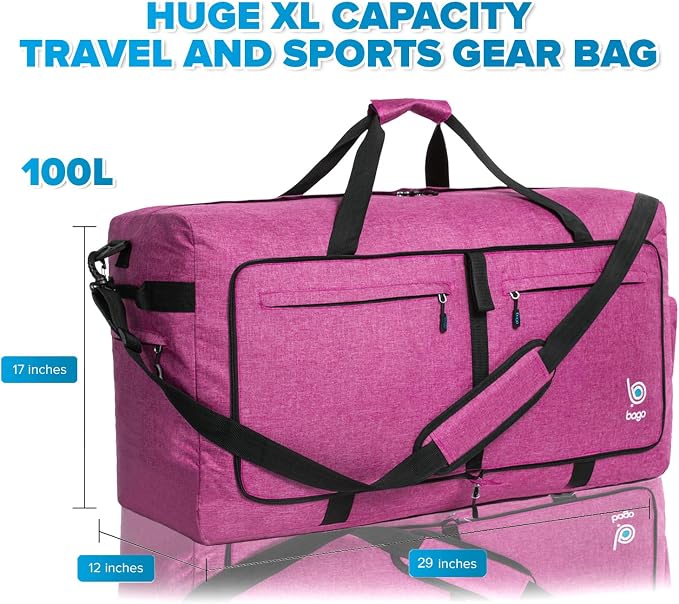 Bago Large Foldable Duffel Bags - Image 5