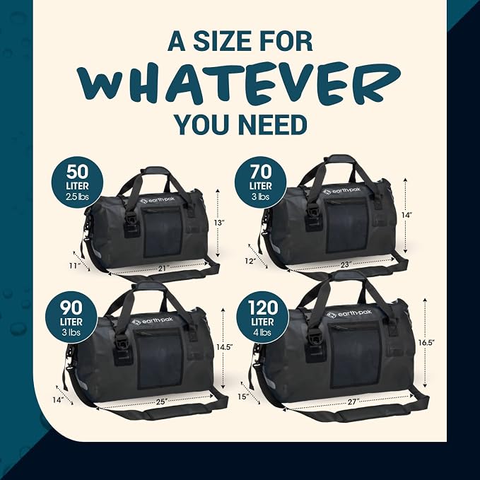 Earth Pak Waterproof Duffel Bag - Image 7
