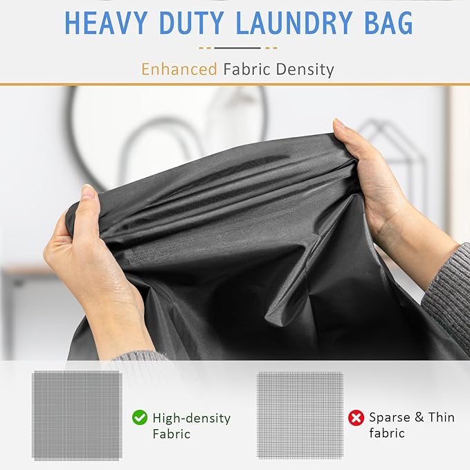 Extra Large Laundry Bag With Handles, Heavy Duty, Travel Laundry Bag - Image 3