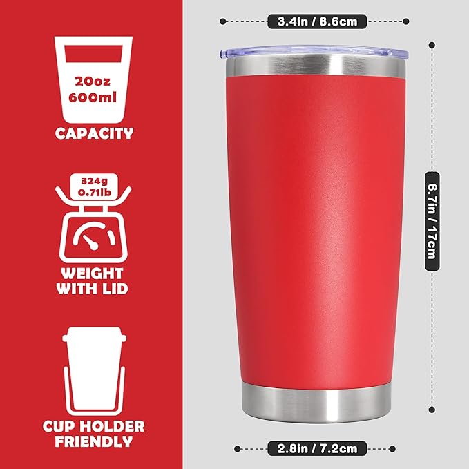 20oz Tumbler Bulk Stainless Steel Tumbler Cup - Image 4