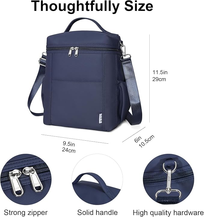 NOL Natural Organic Lifestyle Insulated Lunch Bags - Image 3