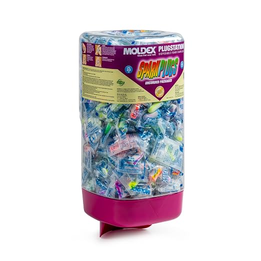 Moldex SparkPlugs PlugStation Uncorded Disposable Foam Earplug Dispenser 6605 - Image 2