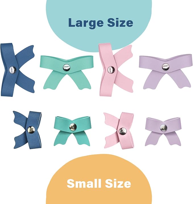 SenseAGE 5 Pack Cord Organizer, Bow Cord Keeper, Cable Organizer USB Holder - Image 5