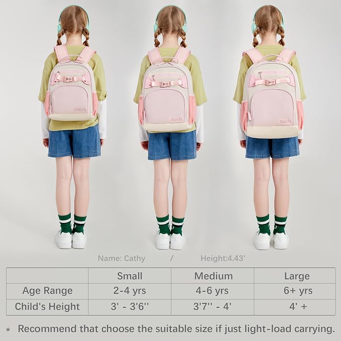 Lightweight Cute Kids Backpack for School Kindergarten Elementary Backpacks for - Image 6