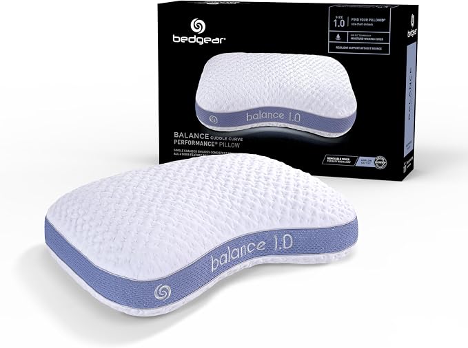 Bedgear Balance Cuddle Curve Performance Pillow by BEDGEAR