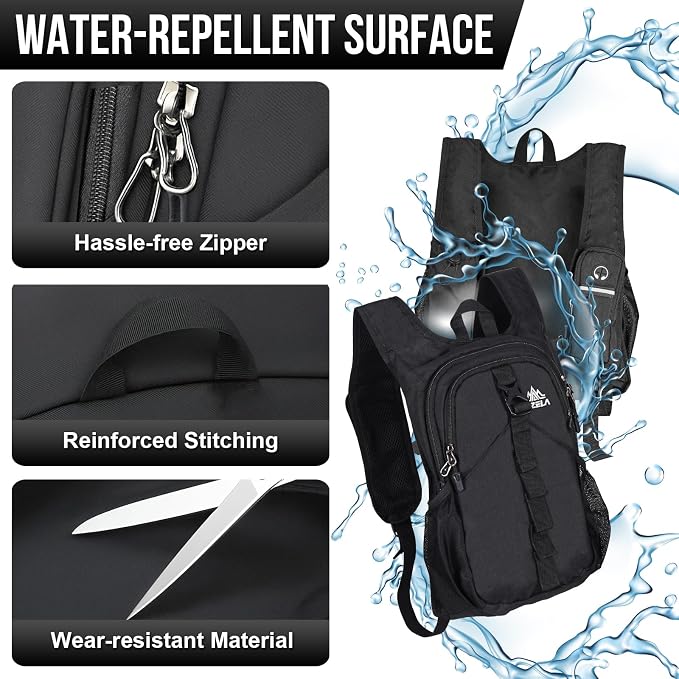 FUNANASUN 16L Ultra-Lightweight Foldable Waterproof Hiking Backpack - Image 6