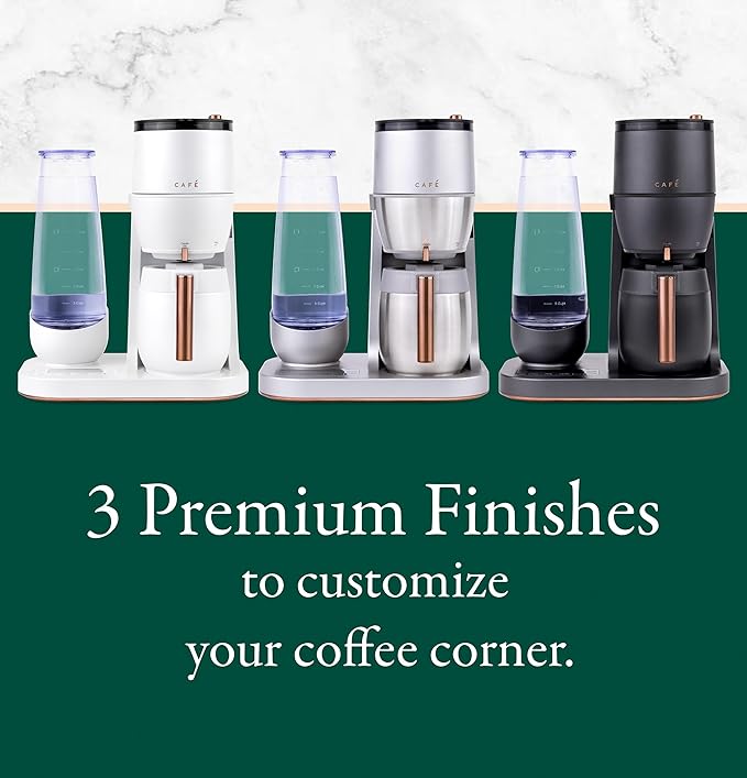 Café Specialty Grind and Brew Coffee Maker, Single-Serve Option, 10-Cup Thermal - Image 3