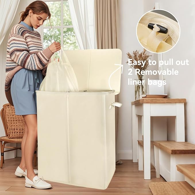 Voova 154L Double Laundry Hamper - Image 5