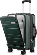 LUGGEX Carry On Luggage 22x14x9 Airline Approved, Expandable Polycarbonate by LuggeXLUGGAGE