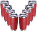 DOMICARE 20oz Tumbler with Lid Stainless Steel Tumblers Bulk, Double Wall by VisittheDOMICARE