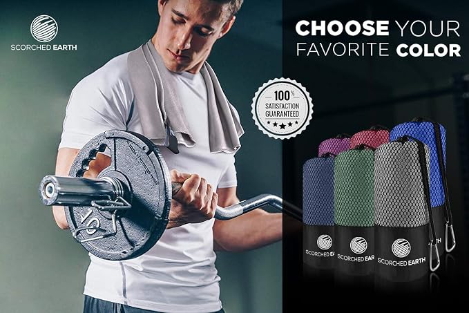 ScorchedEarth Microfiber Travel & Sports Towel Set - Image 7