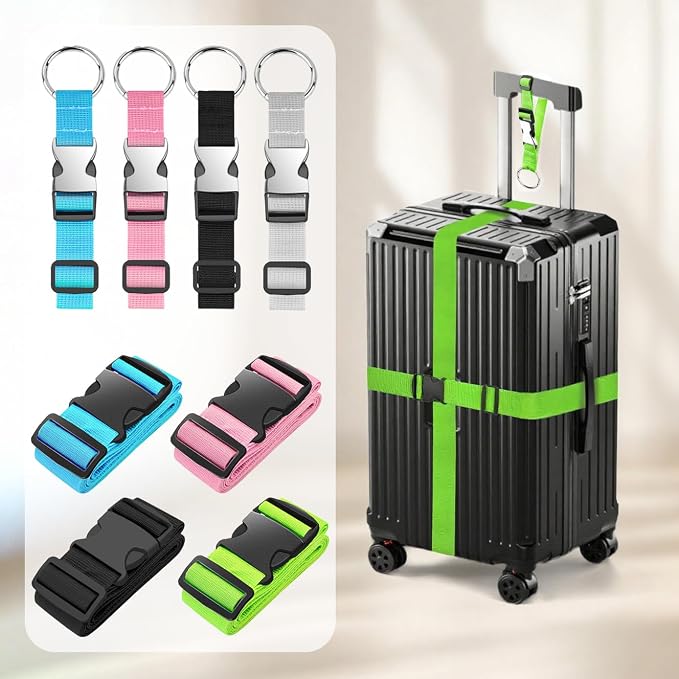 BILIONE 3Pcs Luggage Straps Set - Image 7