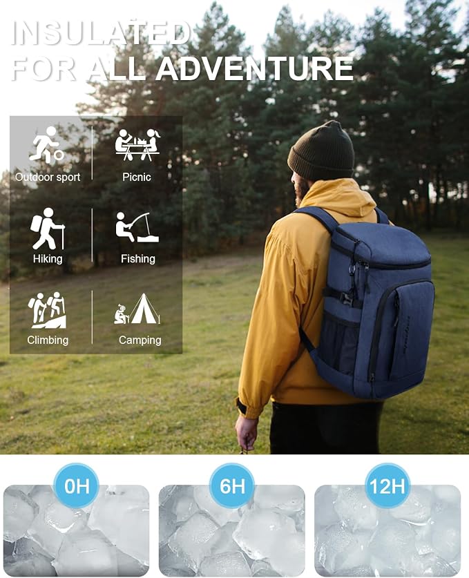 Capolo 36/45 Cans Cooler Backpack Insulated Waterproof - Image 2