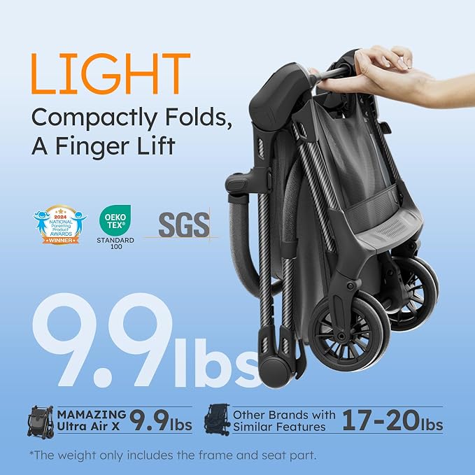 MAMAZING Ultra Air X Travel Stroller - Image 4