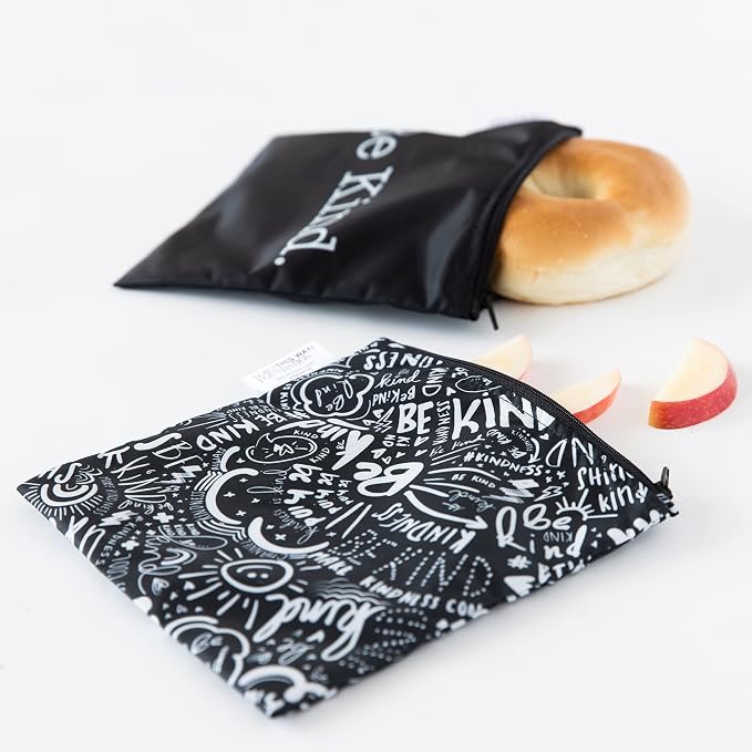 Bumkins Reusable Sandwich and Snack Bags, - Image 2