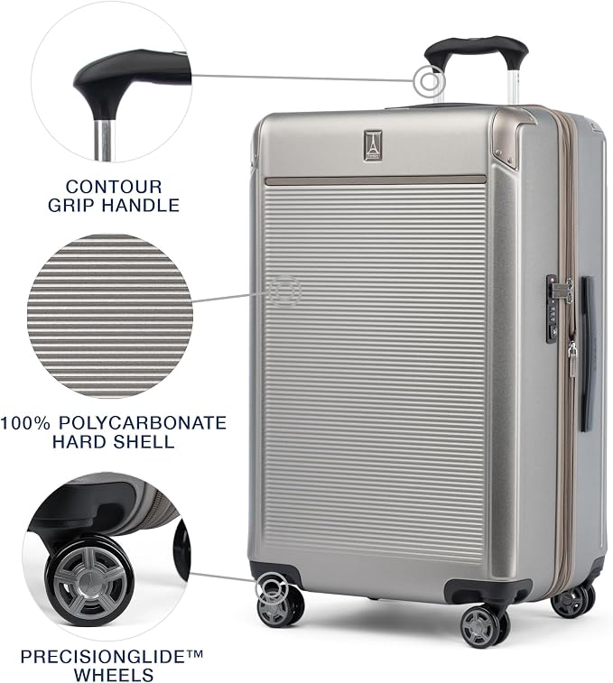 Travelpro Platinum Elite Hardside Expandable Spinner Wheel Luggage TSA Lock - Image 3