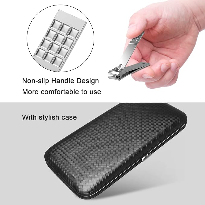 Manicure, Pedicure Kit, Nail Clippers, Professional Grooming Kit, Nail Tools - Image 4