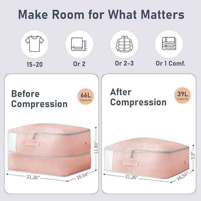 DIMJ Comforter Storage Bag 6 Pack - Image 2
