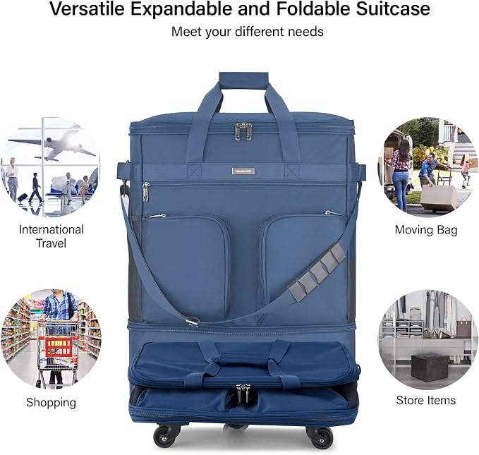 Hanke Expandable Collapsible Luggage - Image 4