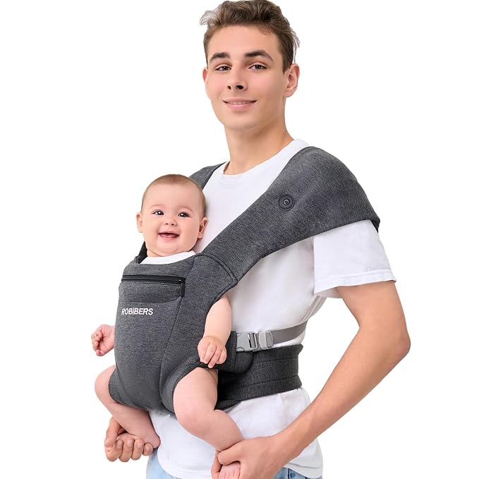 Newly Upgraded Baby Carrier Newborn to Toddler by ROBIBERS