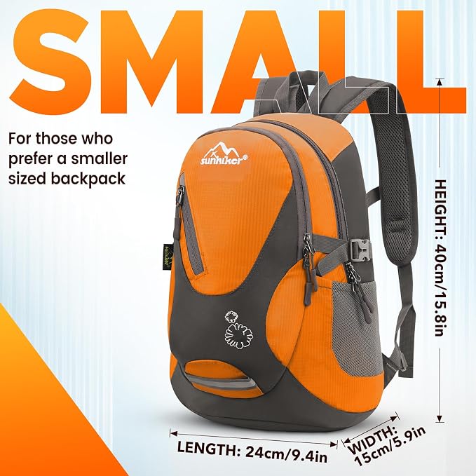 sunhiker Small Cycling Hiking Backpack Water Resistant Travel Backpack - Image 2