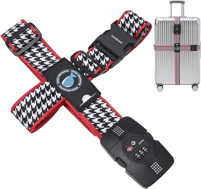 Travelkin Luggage Straps TSA Approved by MoreThanTravel